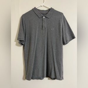 Gray vineyard vines polo. Medium